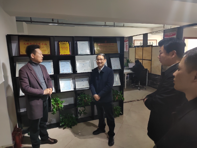 省委网信办领导莅临沙淘金母公司十团网络科技调研指导 党建引领数字创新高质量发展